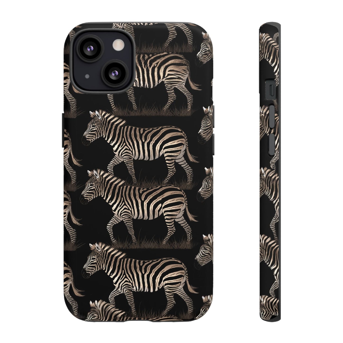 iphone case Midnight Zebra Stroll iPhone 13