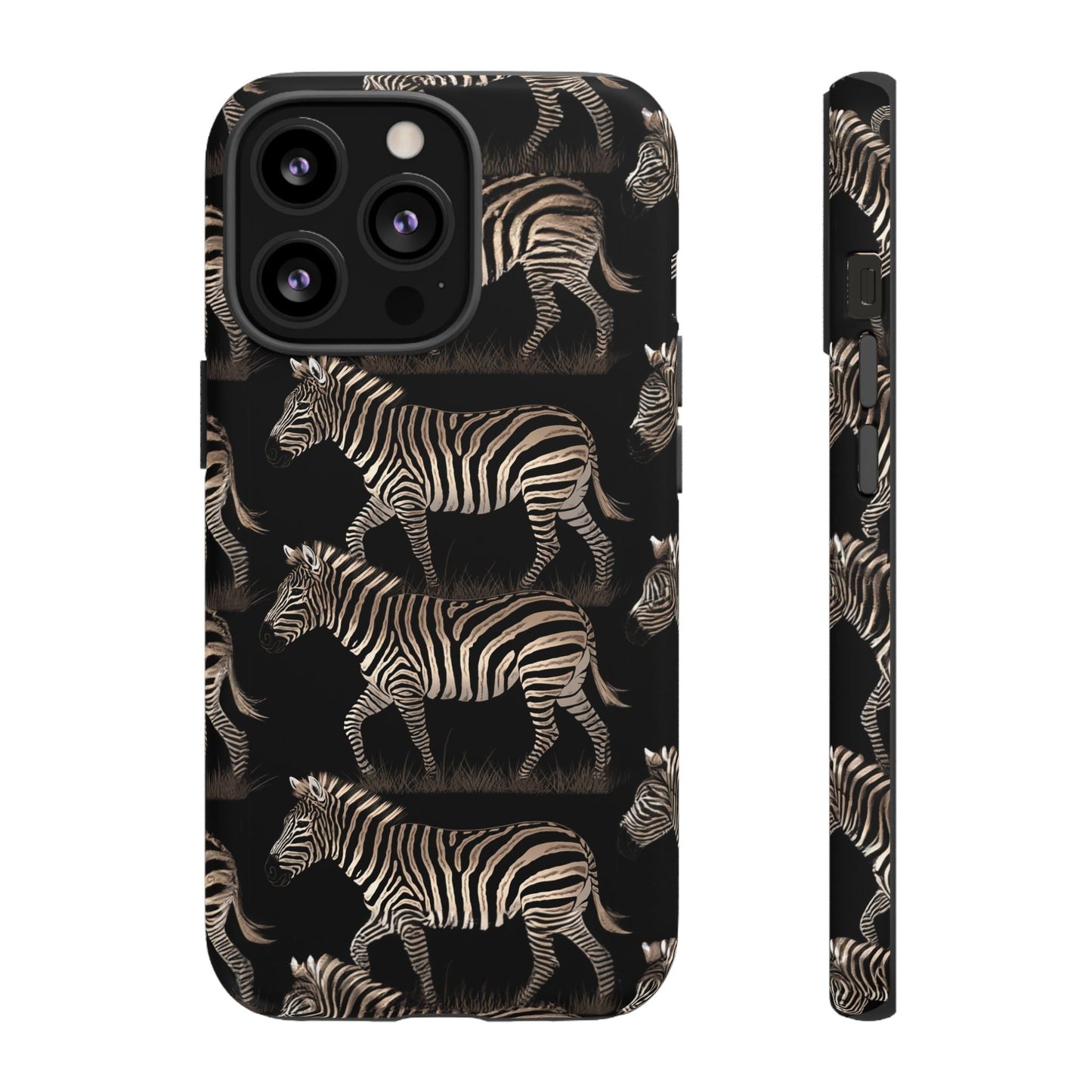 iphone case Midnight Zebra Stroll iPhone 13 Pro