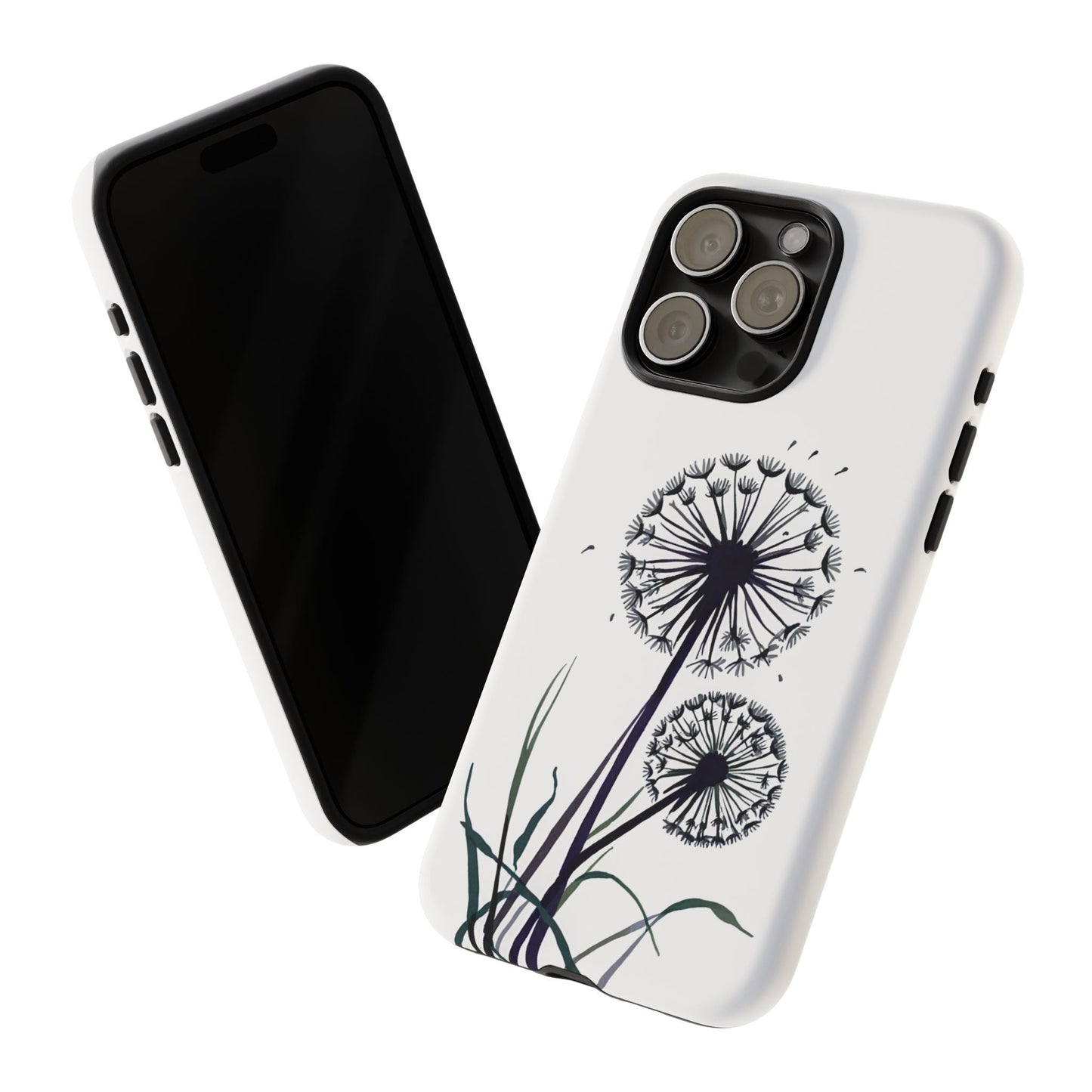 iphone case Minimal Dandelion Art