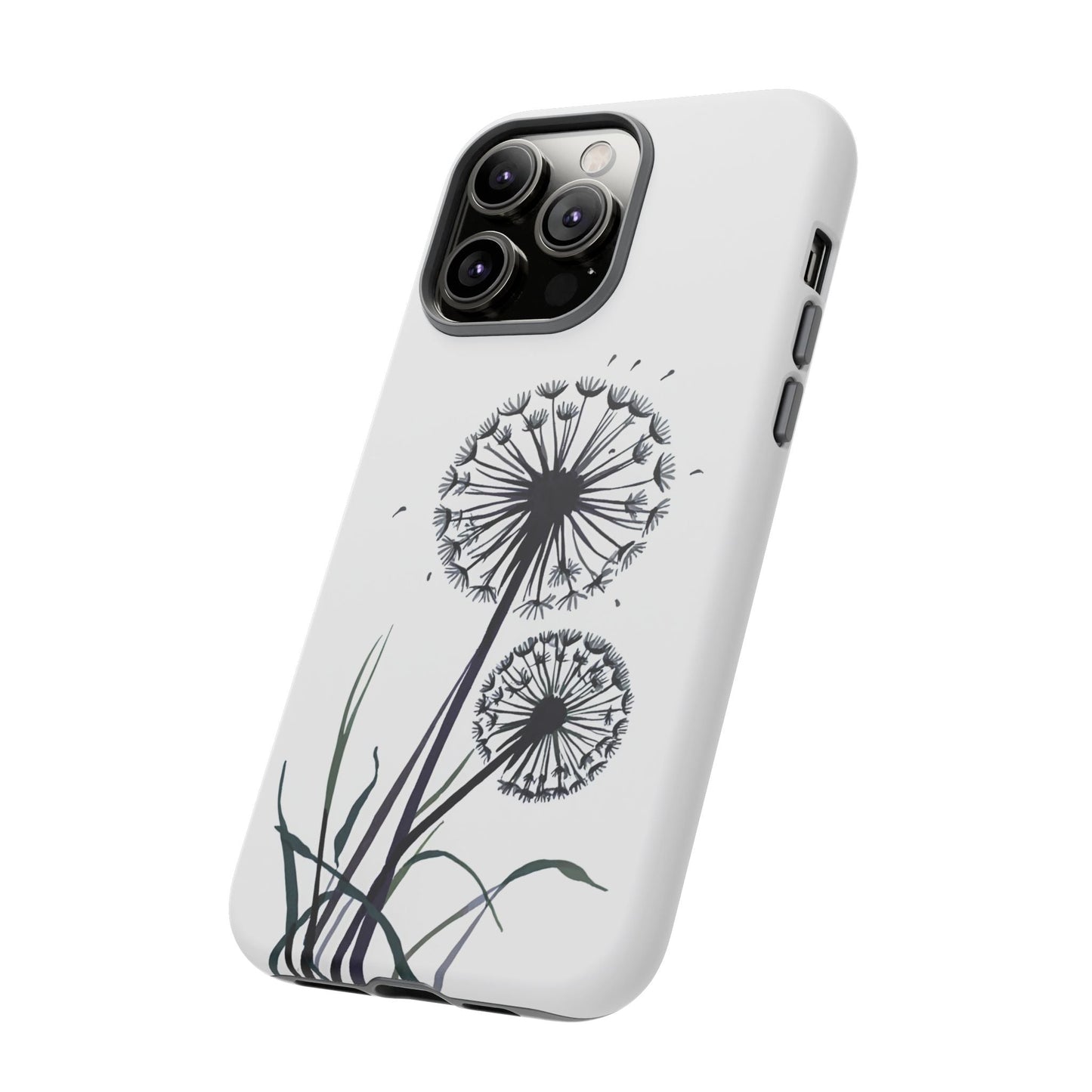 iphone case Minimal Dandelion Art