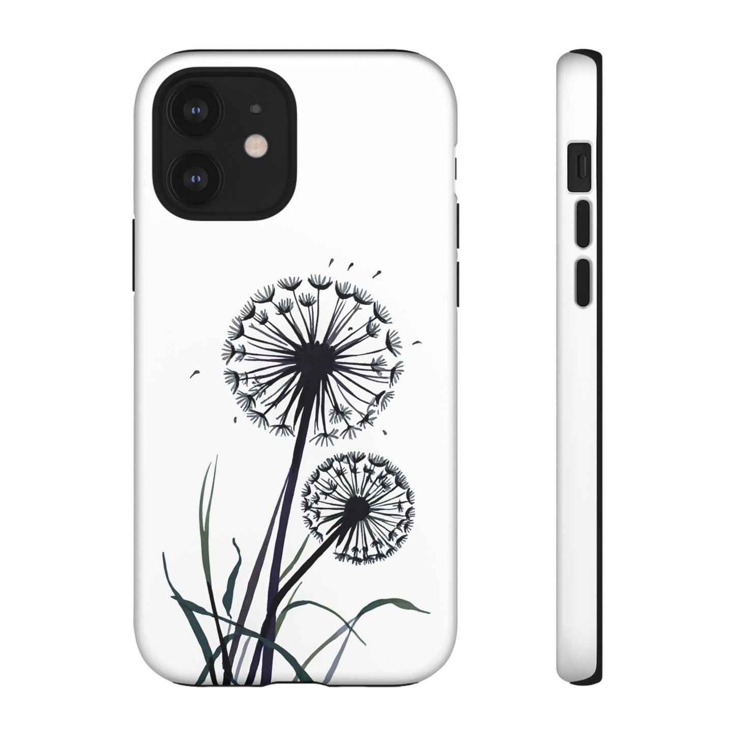 iphone case Minimal Dandelion Art iPhone 12