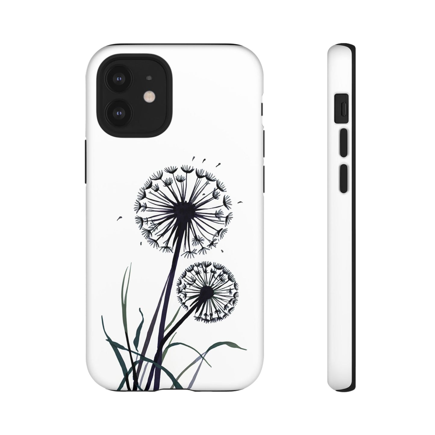 iphone case Minimal Dandelion Art iPhone 12 Mini