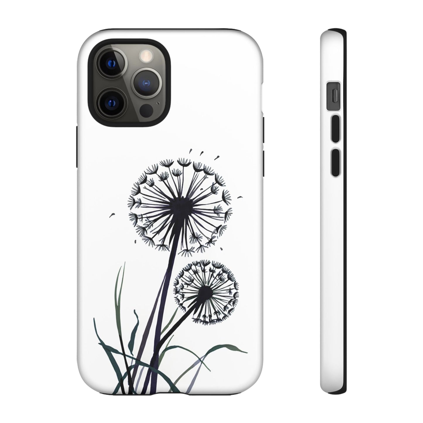 iphone case Minimal Dandelion Art iPhone 12 Pro