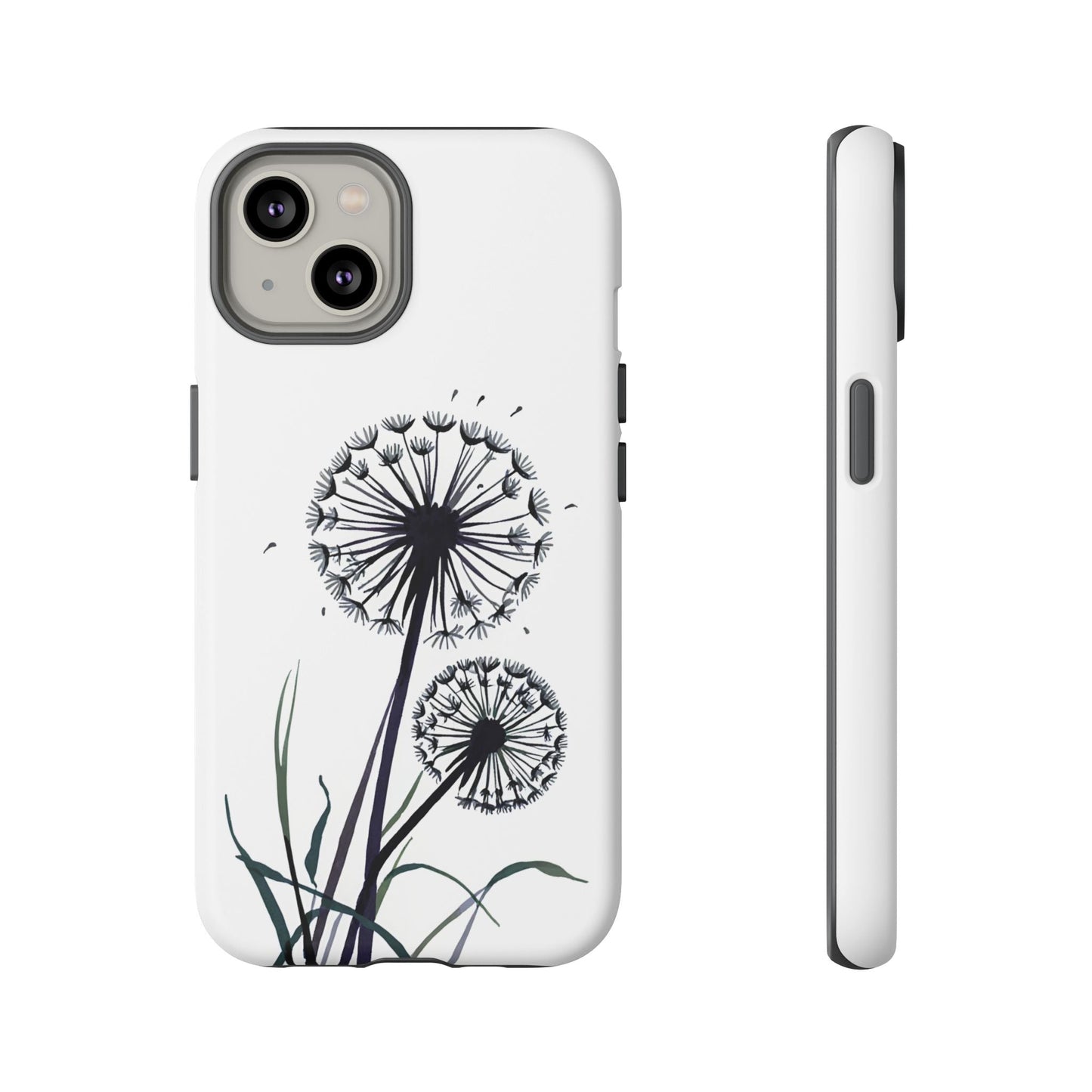 iphone case Minimal Dandelion Art iPhone 14