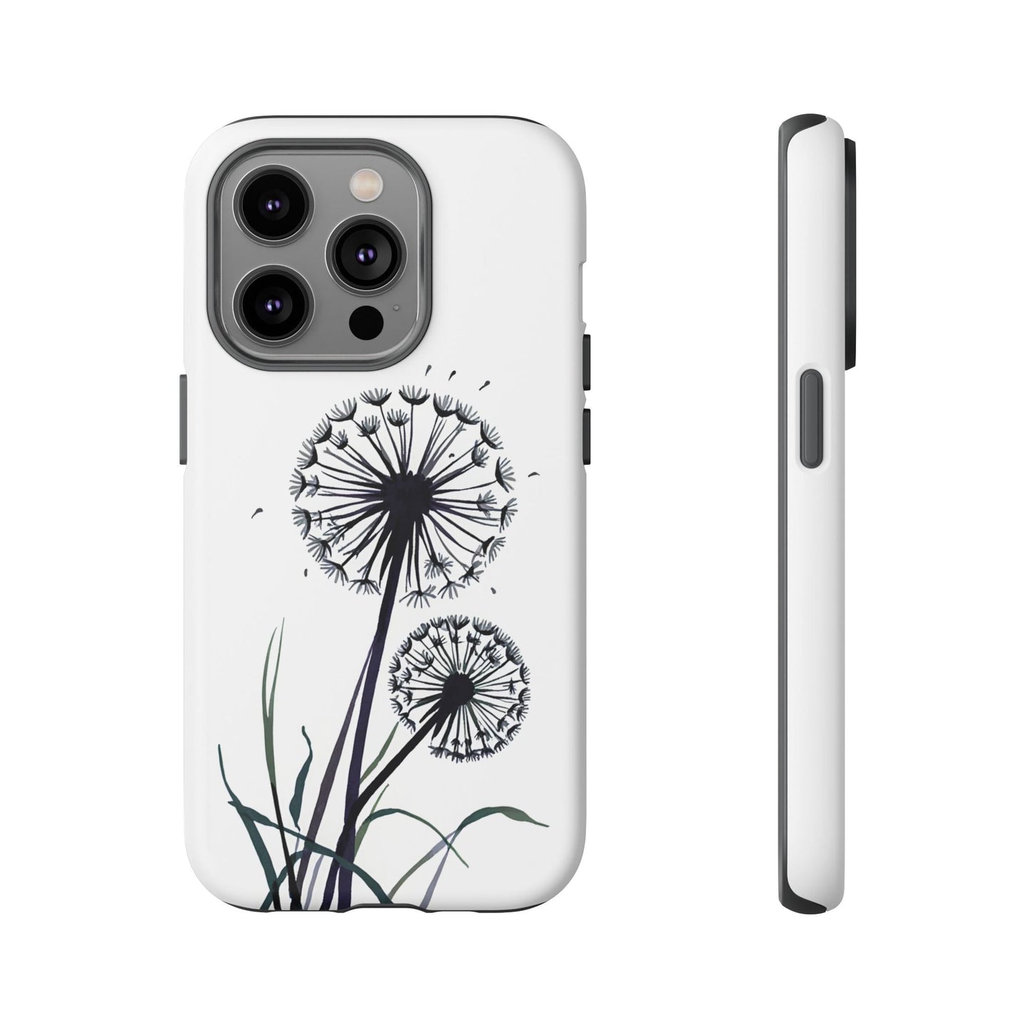iphone case Minimal Dandelion Art iPhone 14 Pro