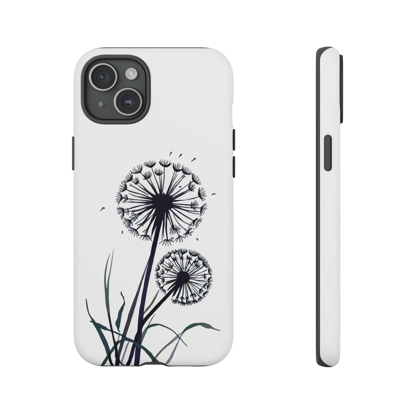 iphone case Minimal Dandelion Art iPhone 15 Plus