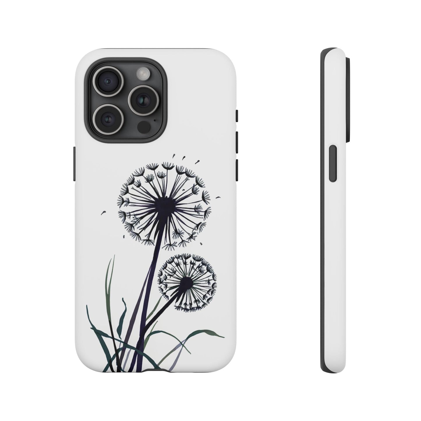 iphone case Minimal Dandelion Art iPhone 15 Pro Max