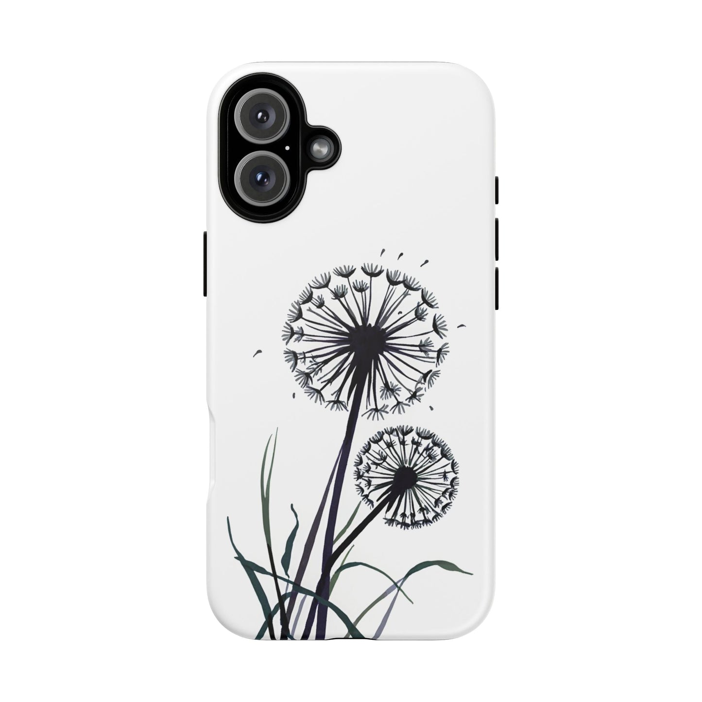 iphone case Minimal Dandelion Art iPhone 16 Plus