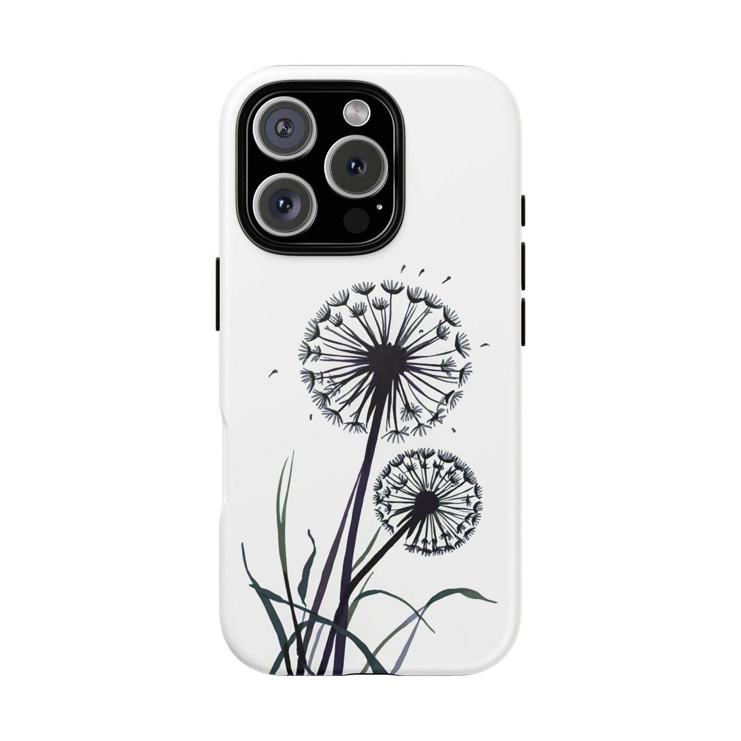 iphone case Minimal Dandelion Art iPhone 16 Pro