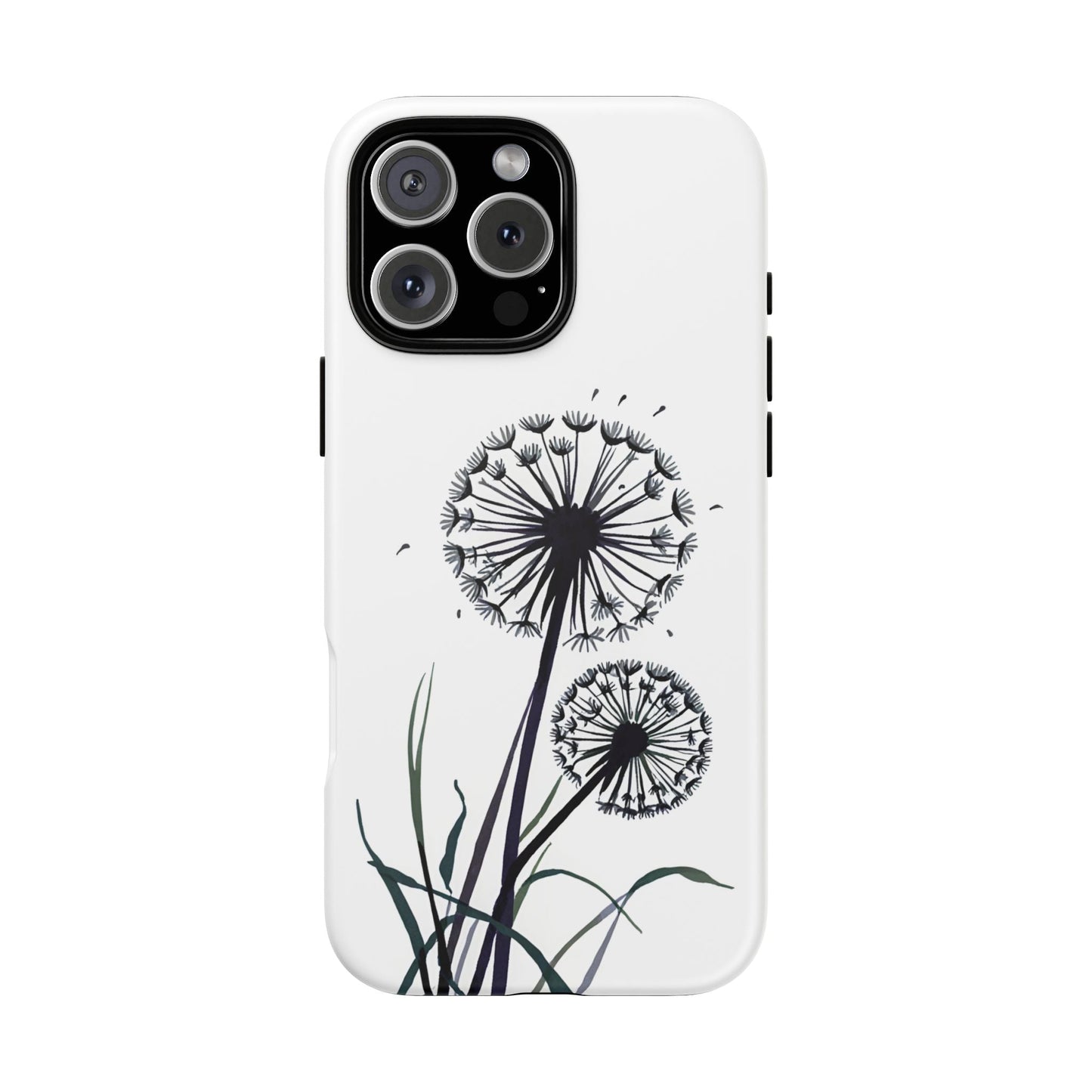 iphone case Minimal Dandelion Art iPhone 16 Pro Max