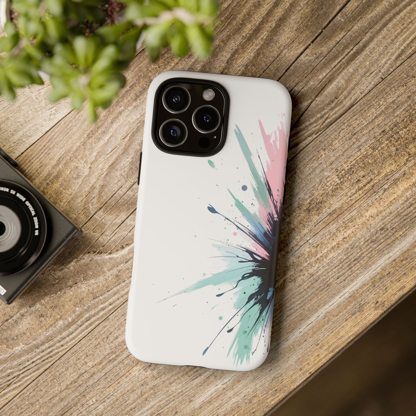 iphone case Mint Splash Abstract
