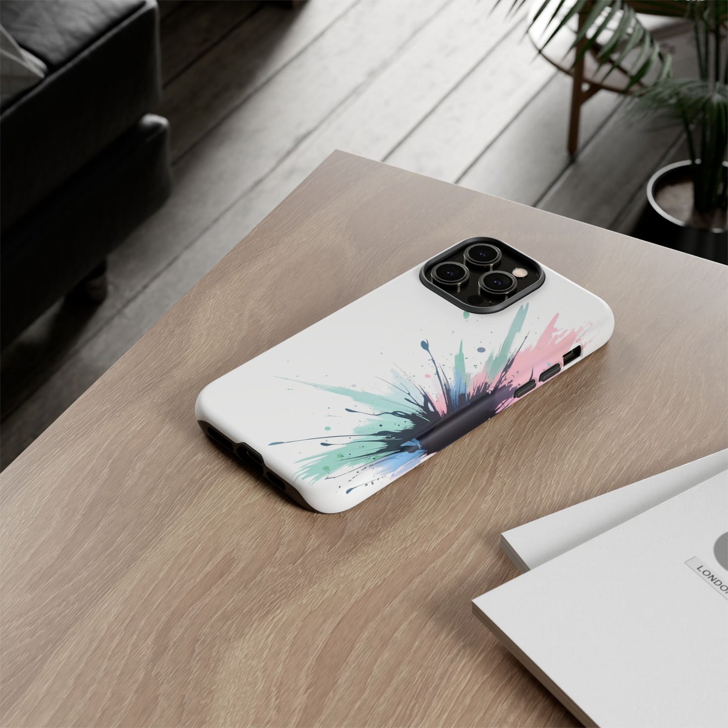iphone case Mint Splash Abstract