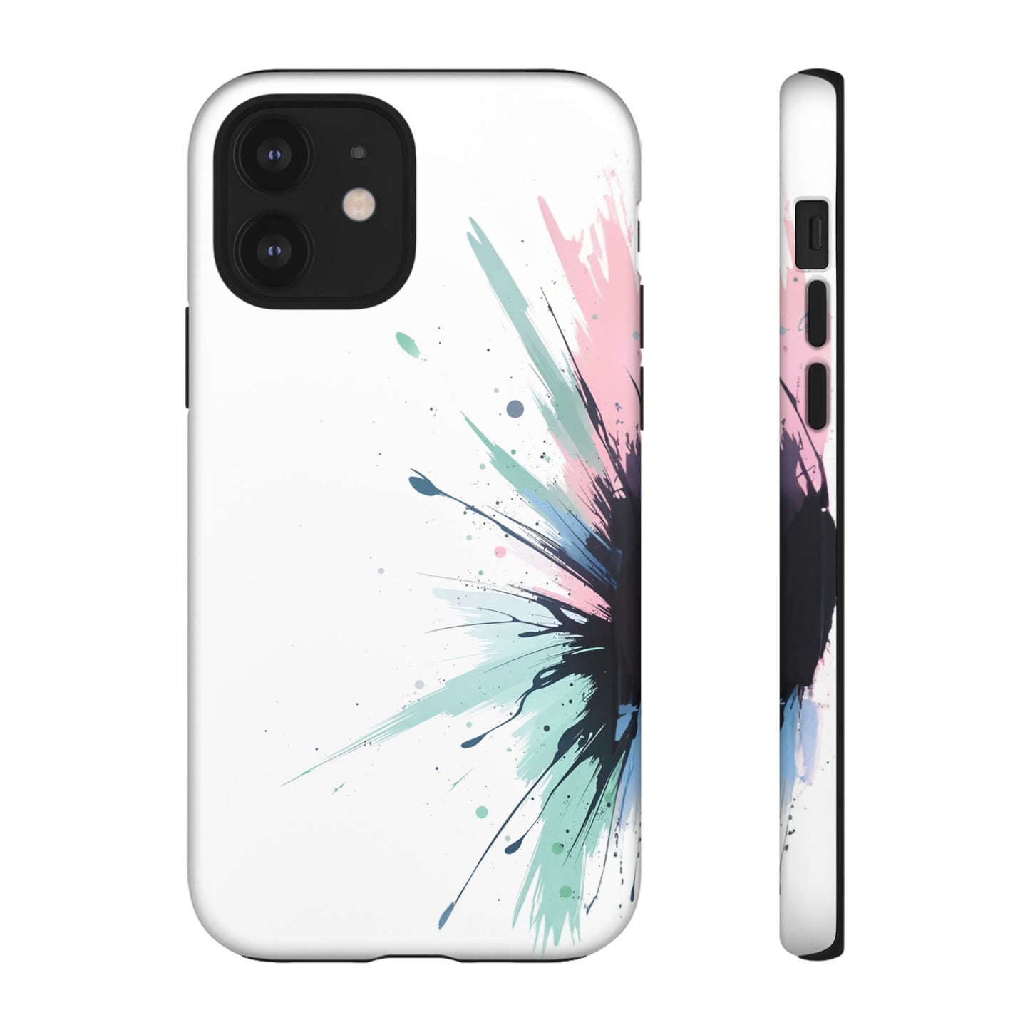 iphone case Mint Splash Abstract iPhone 12