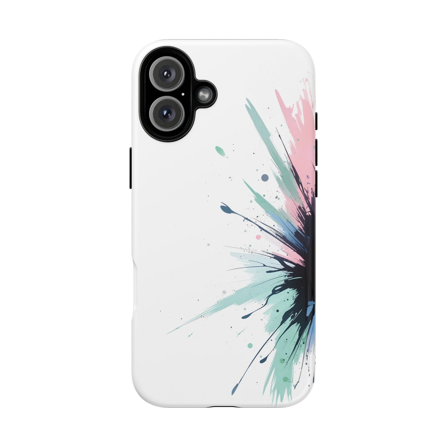 iphone case Mint Splash Abstract iPhone 16 Plus