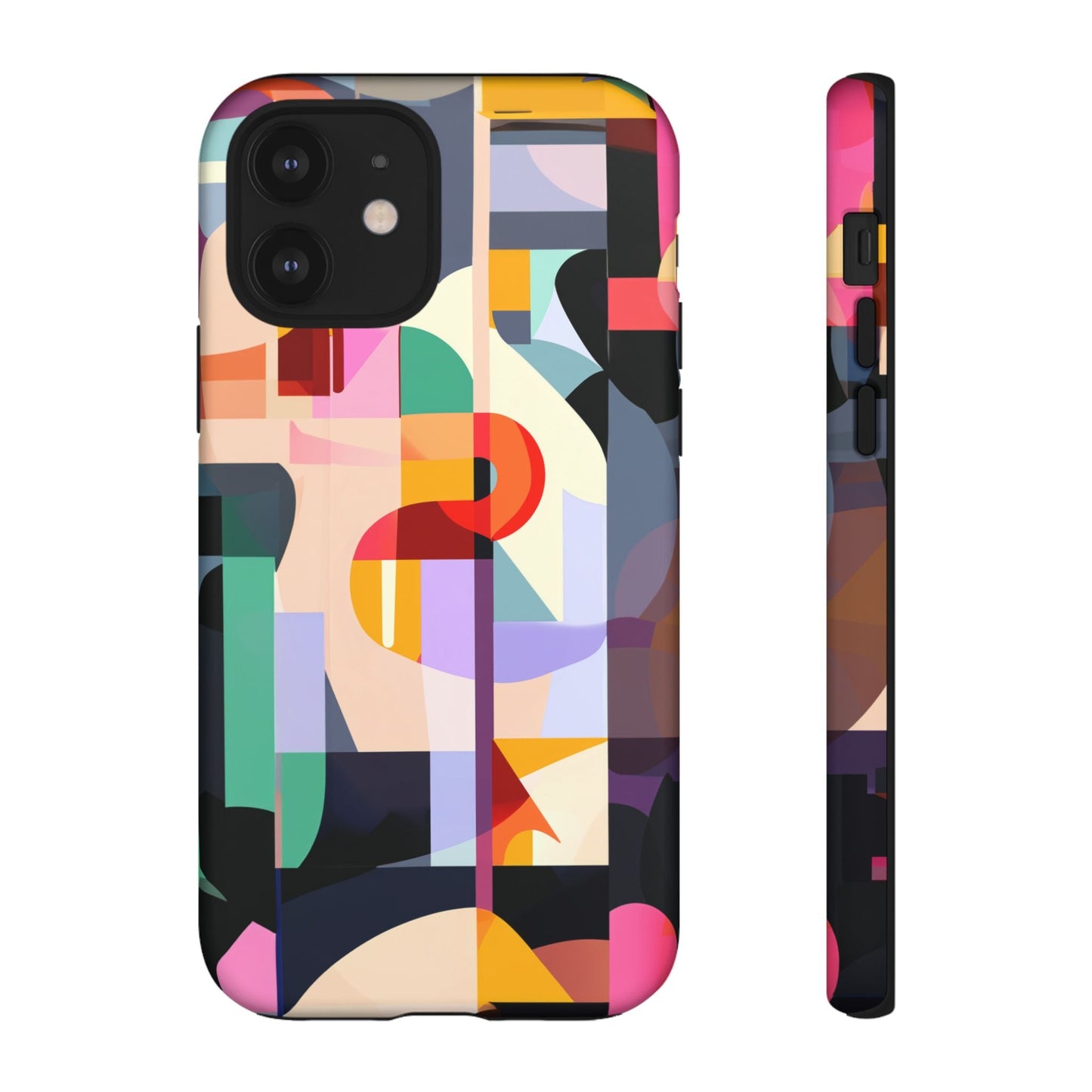 iphone case Modern Mosaic Symphony iPhone 12