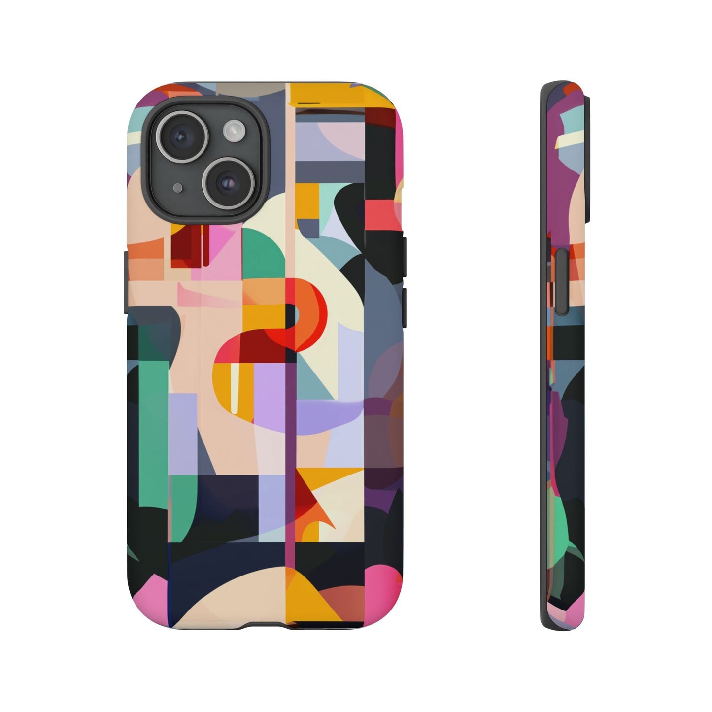 iphone case Modern Mosaic Symphony iPhone 15