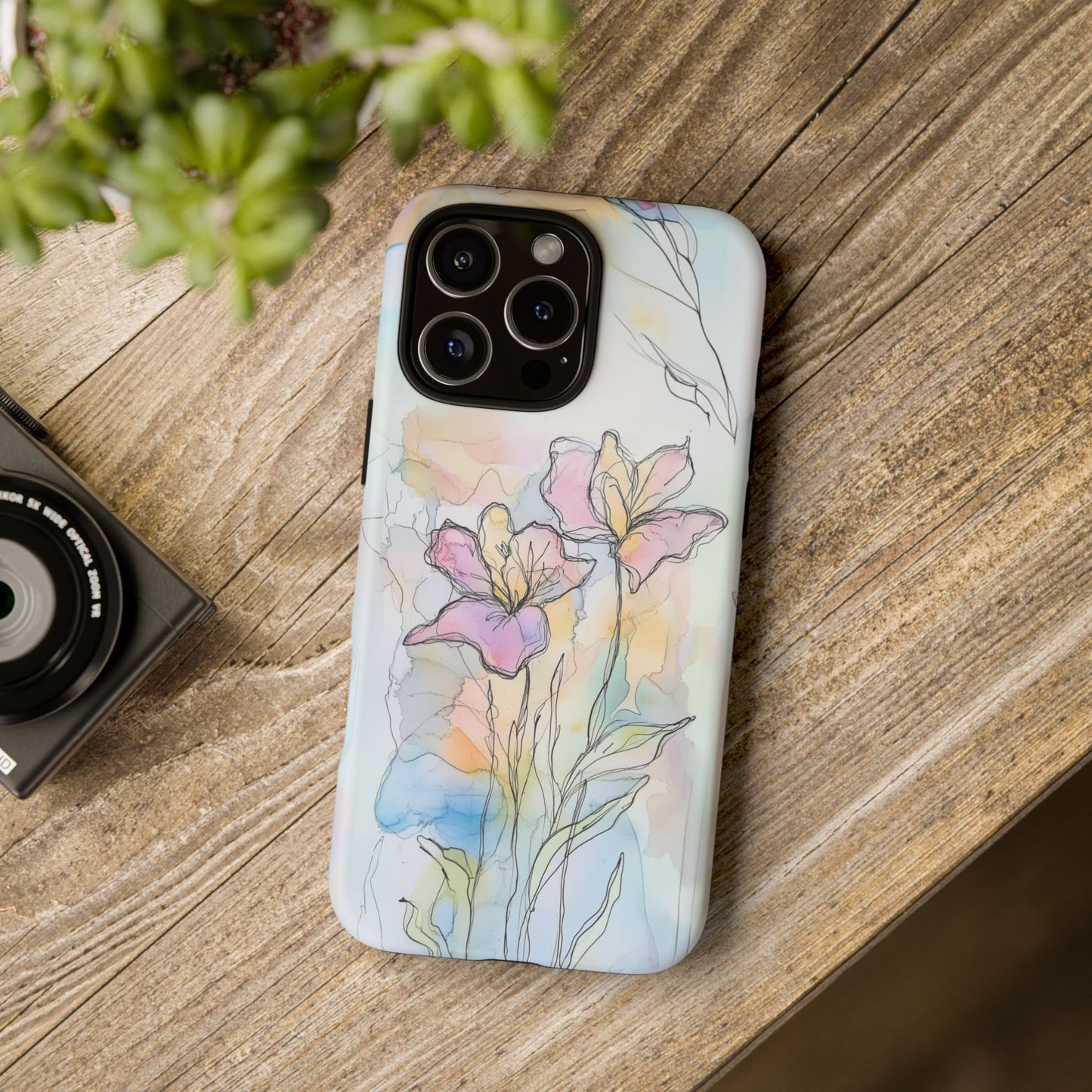 iphone case Morning Mist Iris