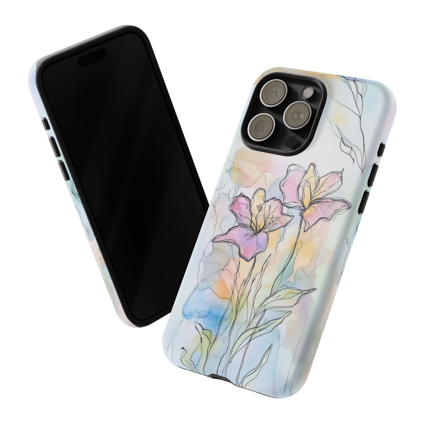 iphone case Morning Mist Iris