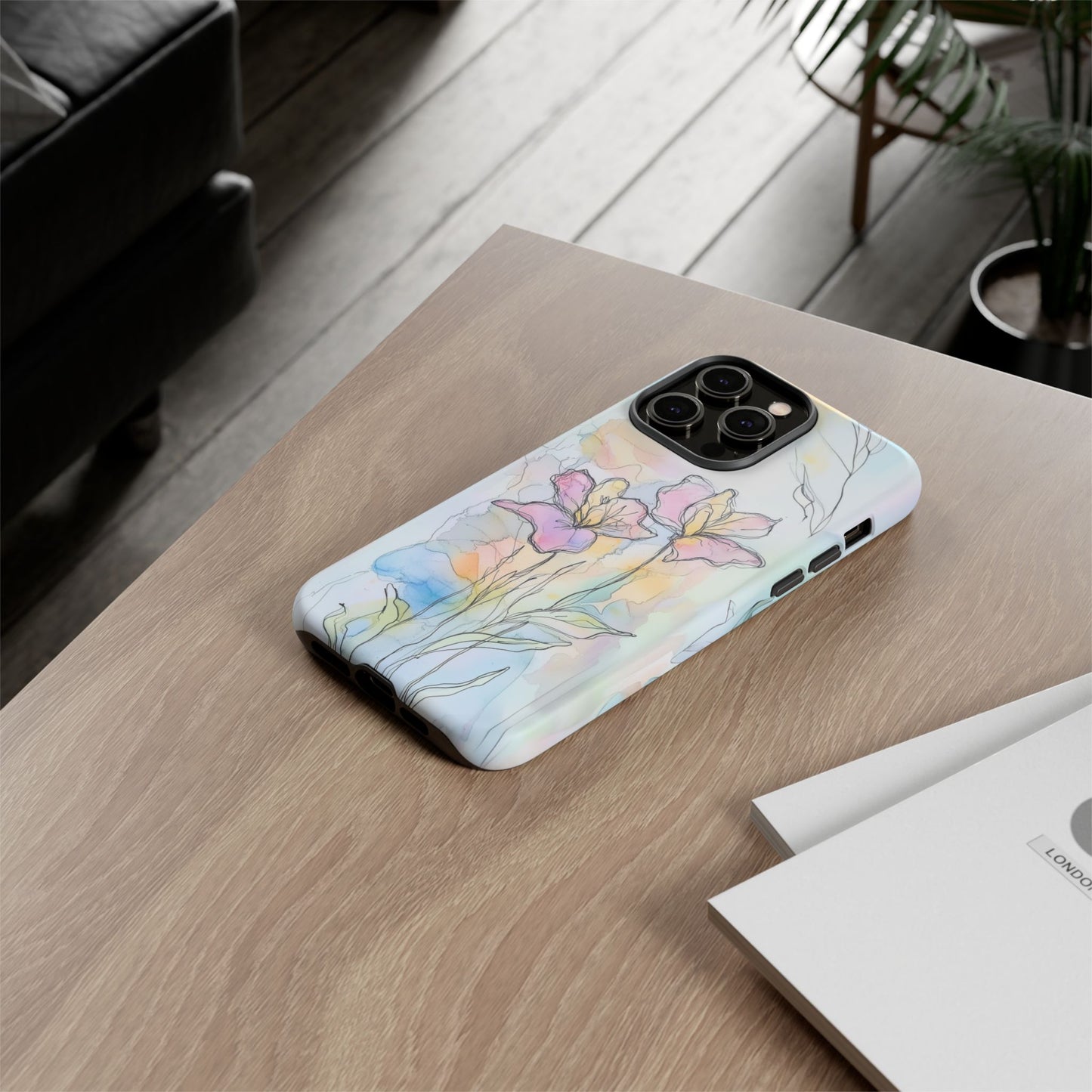 iphone case Morning Mist Iris