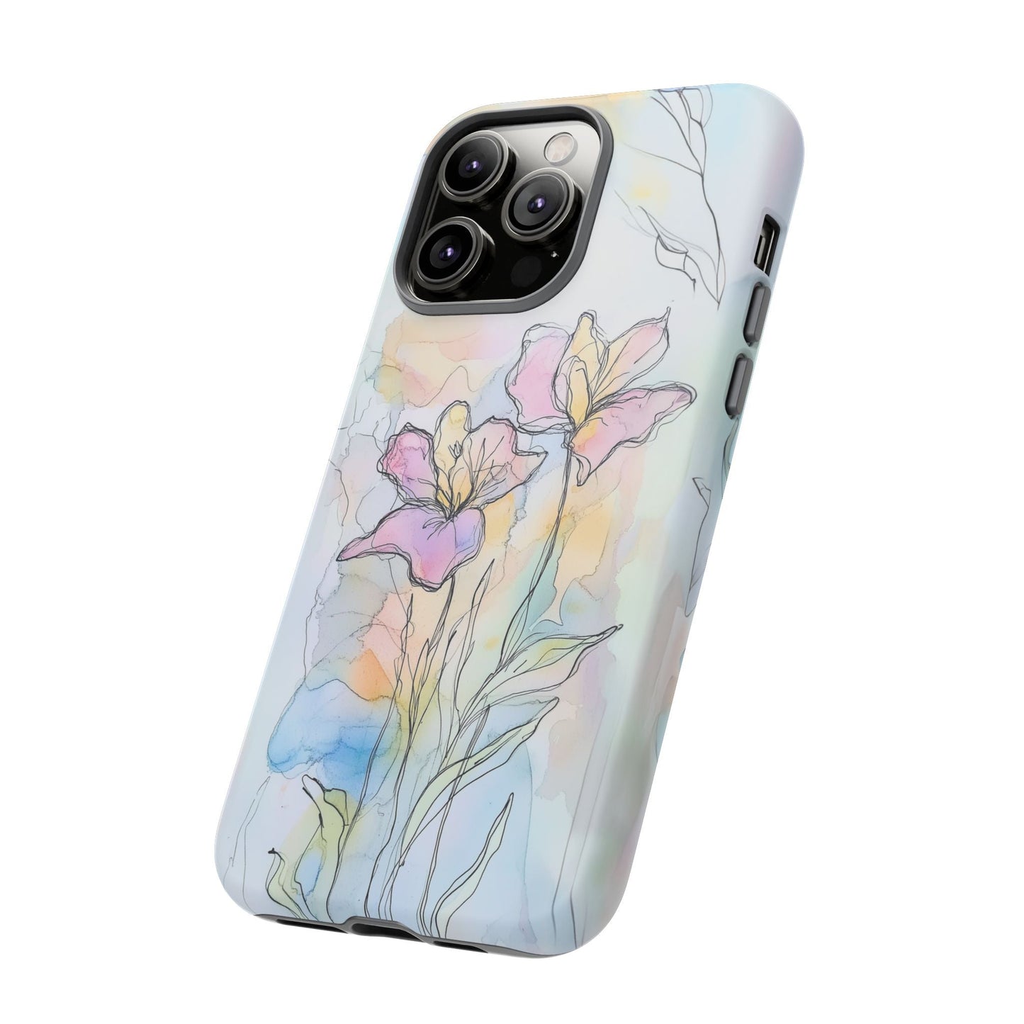 iphone case Morning Mist Iris