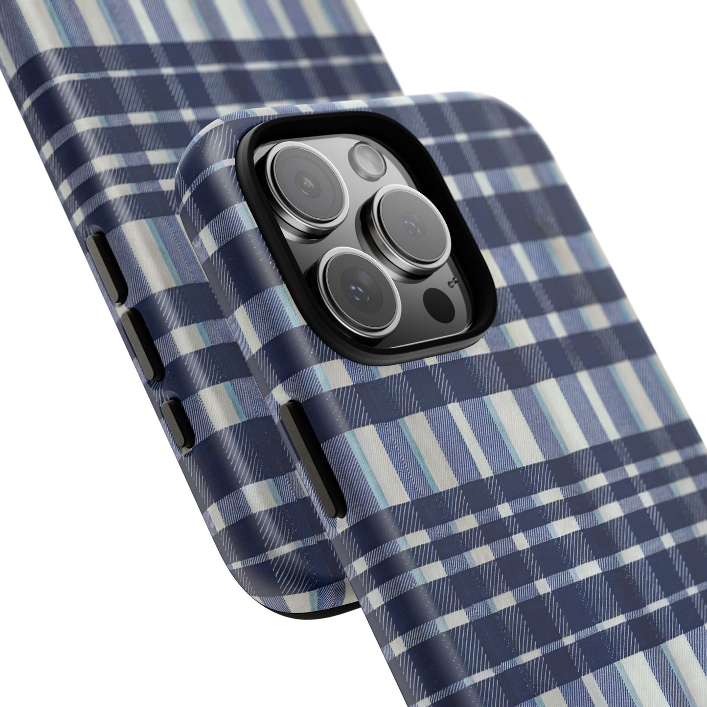 iphone case Navy Kitchen Plaid