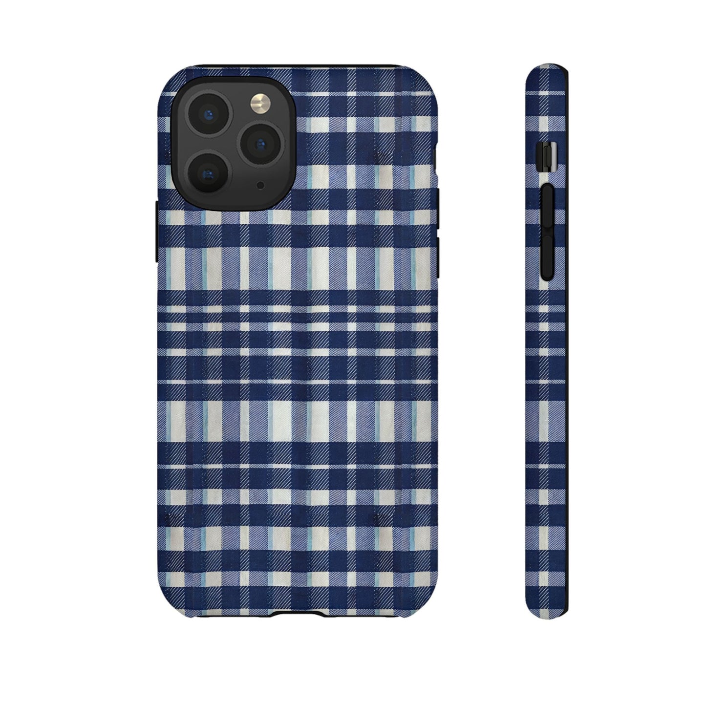 iphone case Navy Kitchen Plaid iPhone 11 Pro