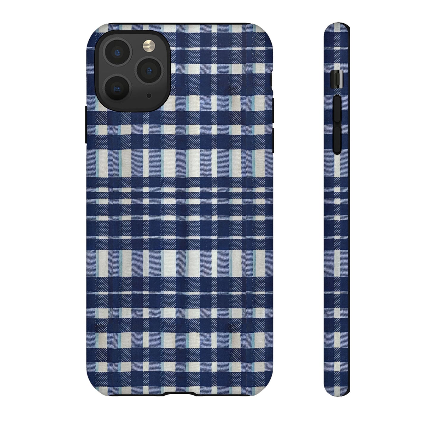 iphone case Navy Kitchen Plaid iPhone 11 Pro Max