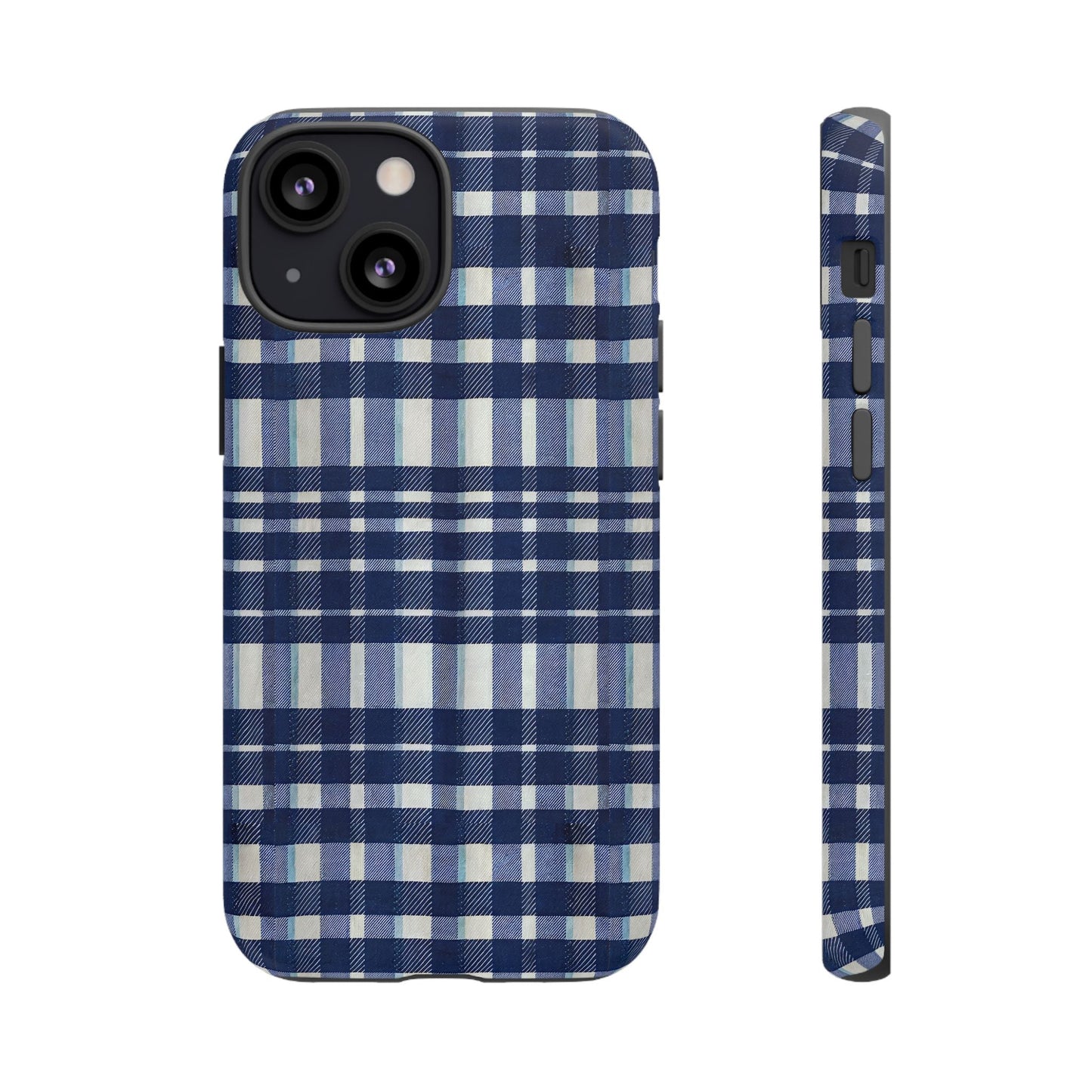 iphone case Navy Kitchen Plaid iPhone 13 Mini