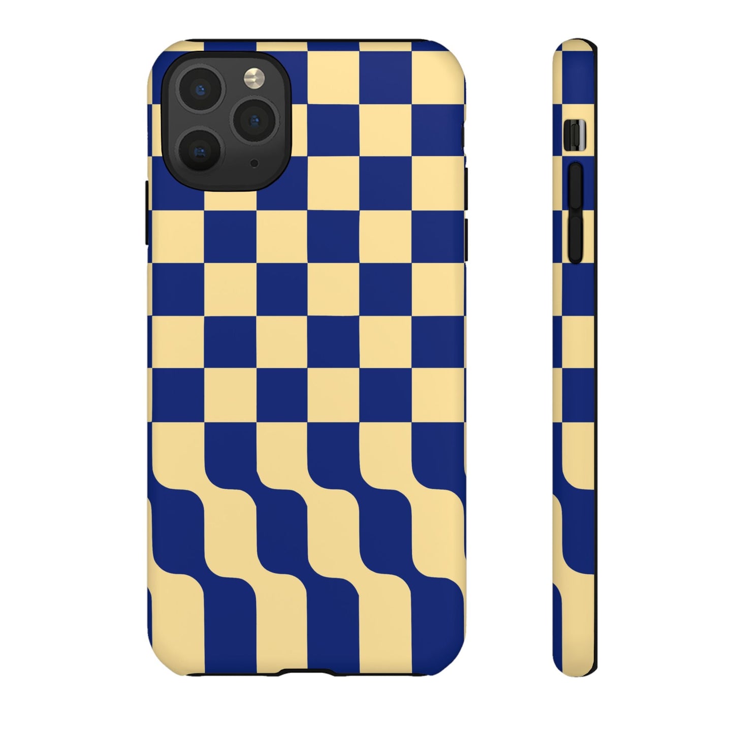 iphone case Navy Wave Checkerboard iPhone 11 Pro Max
