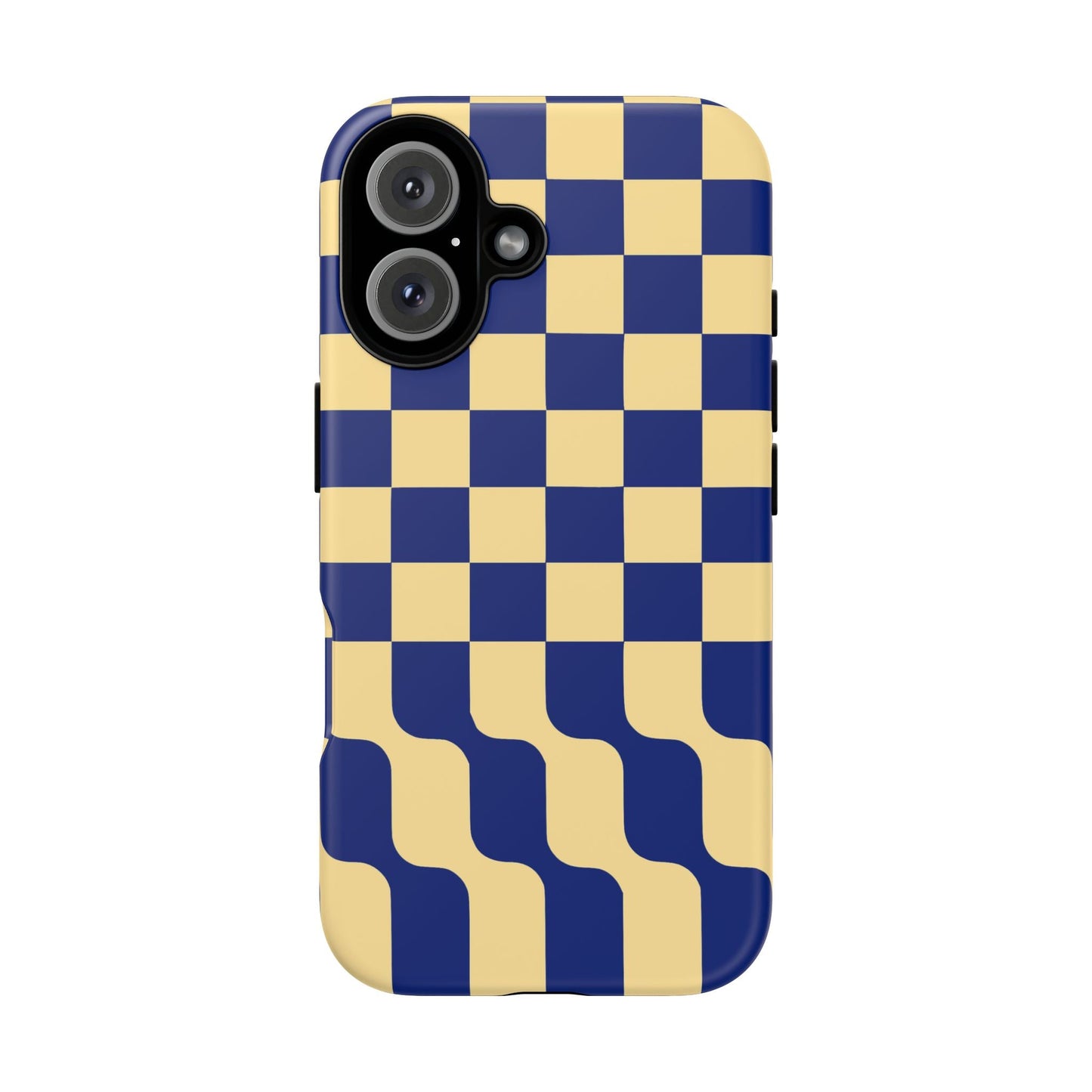 iphone case Navy Wave Checkerboard iPhone 16