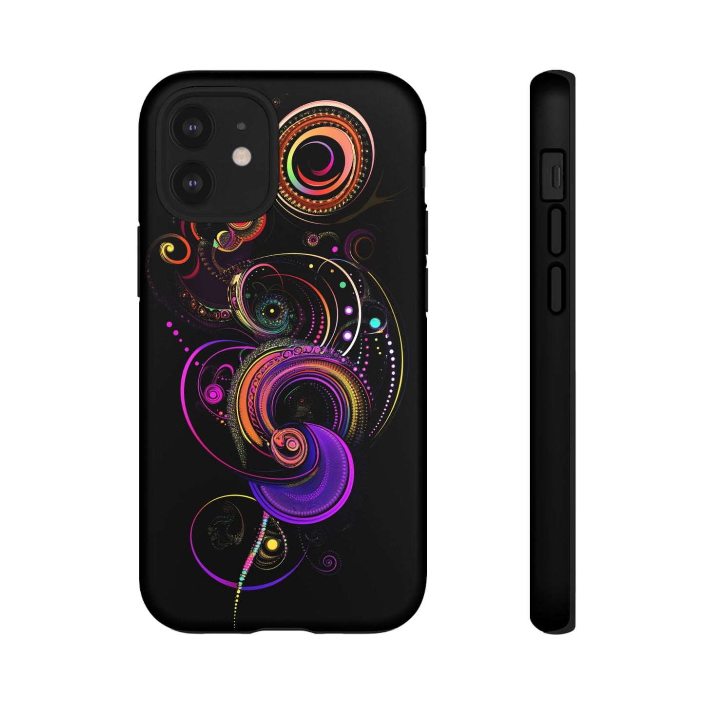 iphone case Neon Cosmic Spiral iPhone 12 Mini