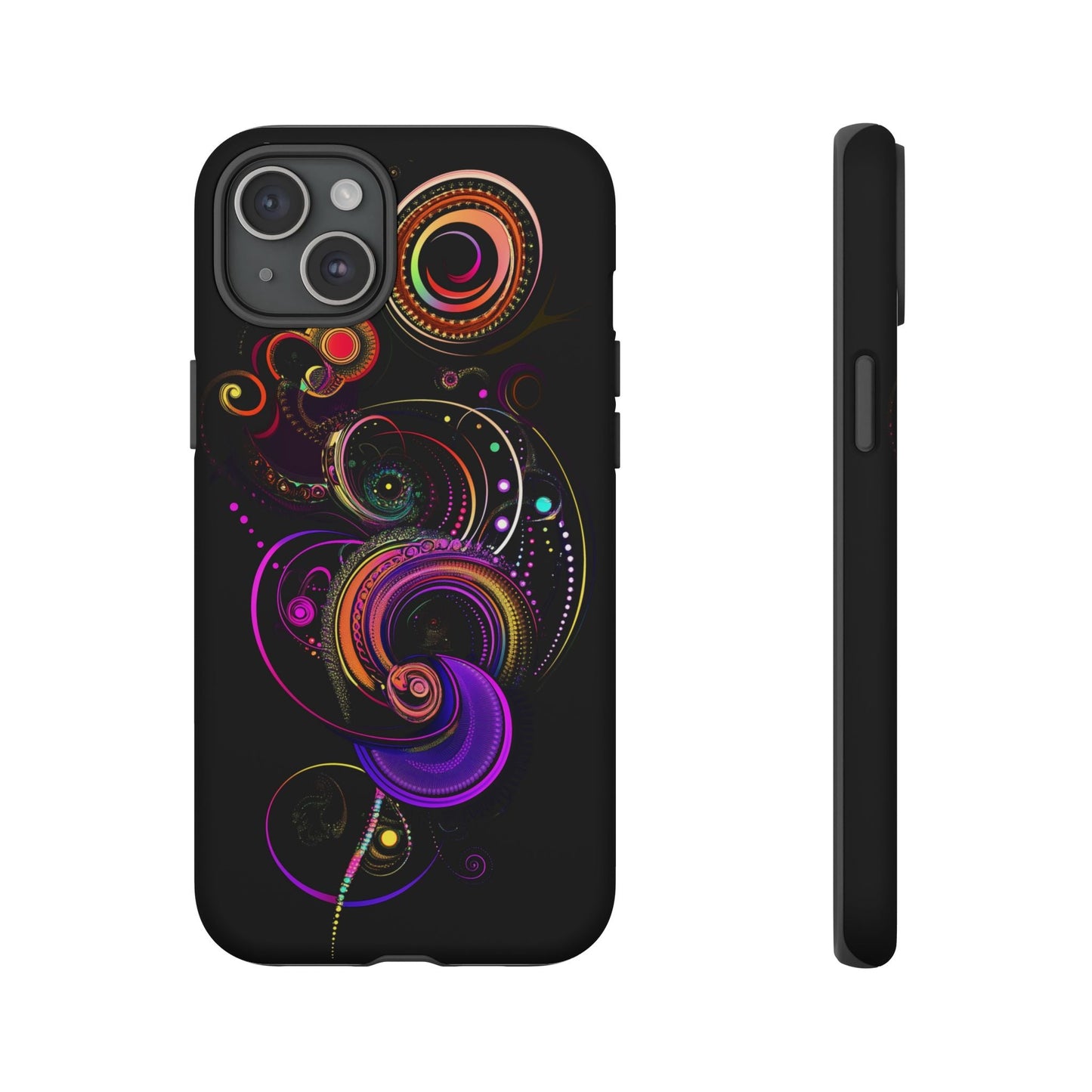 iphone case Neon Cosmic Spiral iPhone 15 Plus