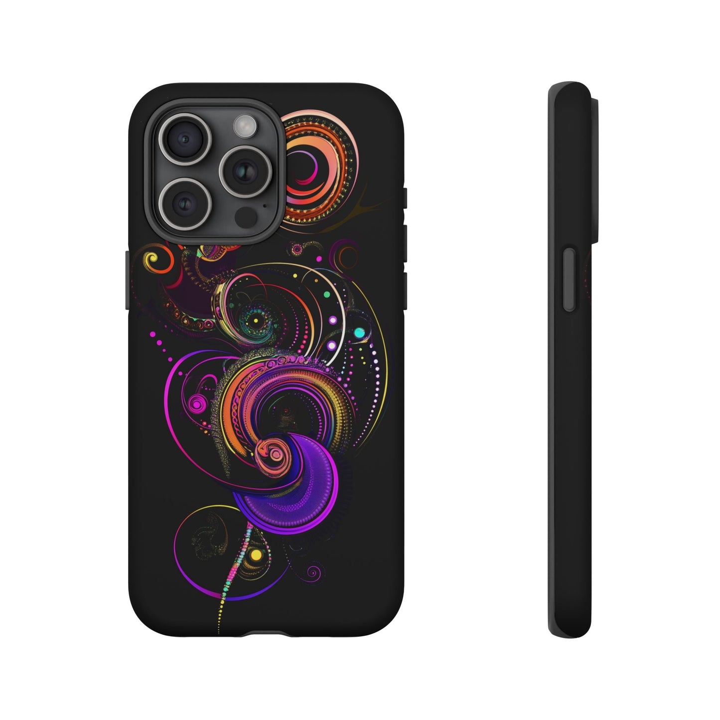 iphone case Neon Cosmic Spiral iPhone 15 Pro Max