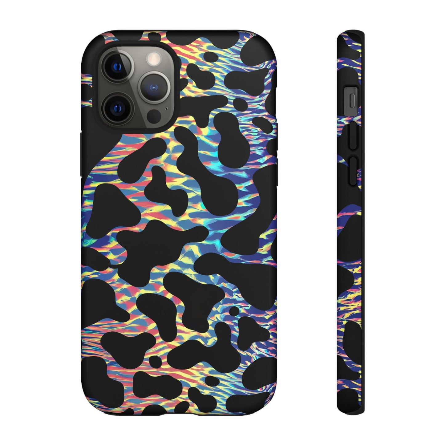 iphone case Neon Cow Graze iPhone 12 Pro