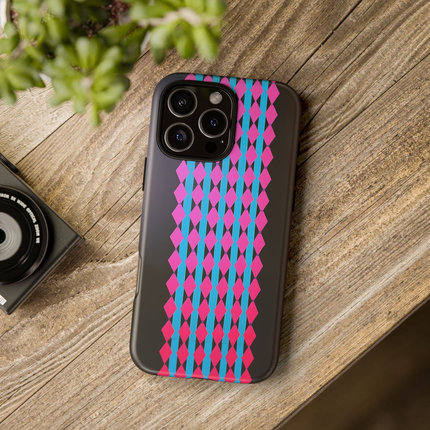 iphone case Neon Harlequin