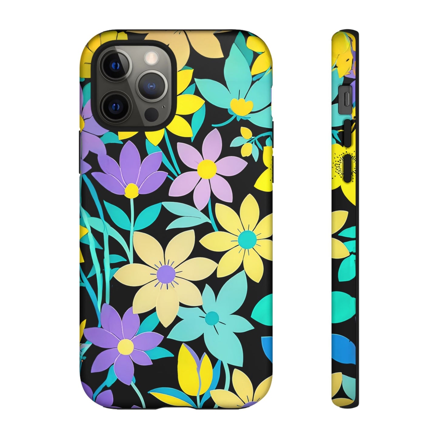 iphone case Neon Petal Paradise iPhone 12 Pro