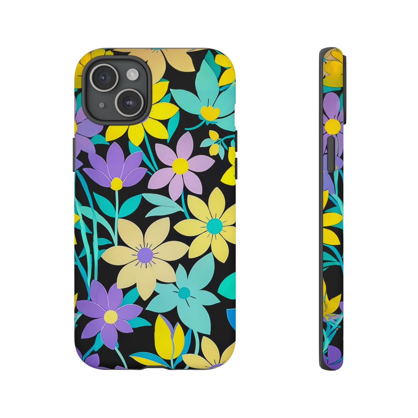iphone case Neon Petal Paradise iPhone 15 Plus