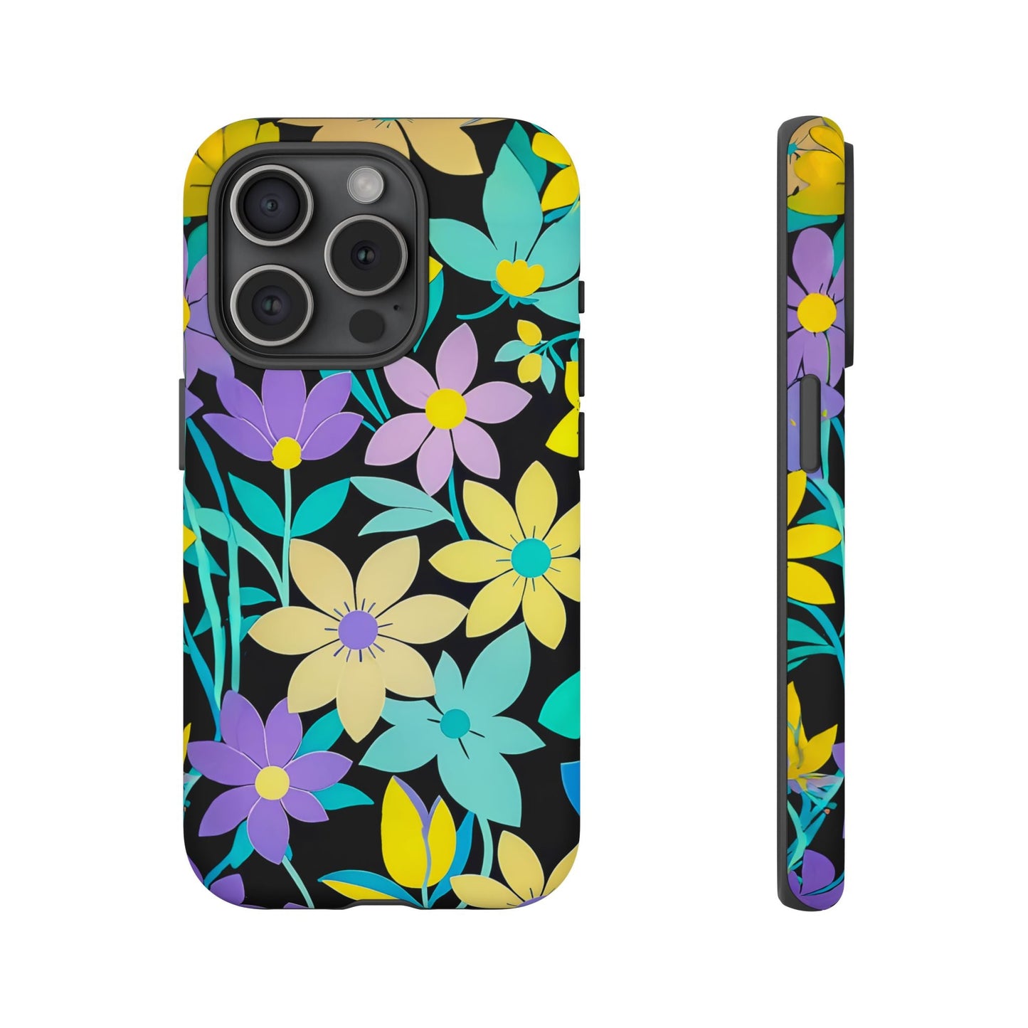 iphone case Neon Petal Paradise iPhone 15 Pro