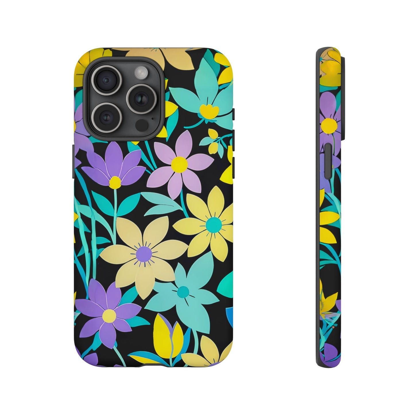 iphone case Neon Petal Paradise iPhone 15 Pro Max