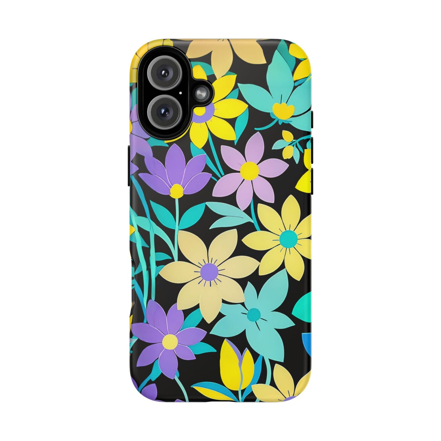 iphone case Neon Petal Paradise iPhone 16 Plus