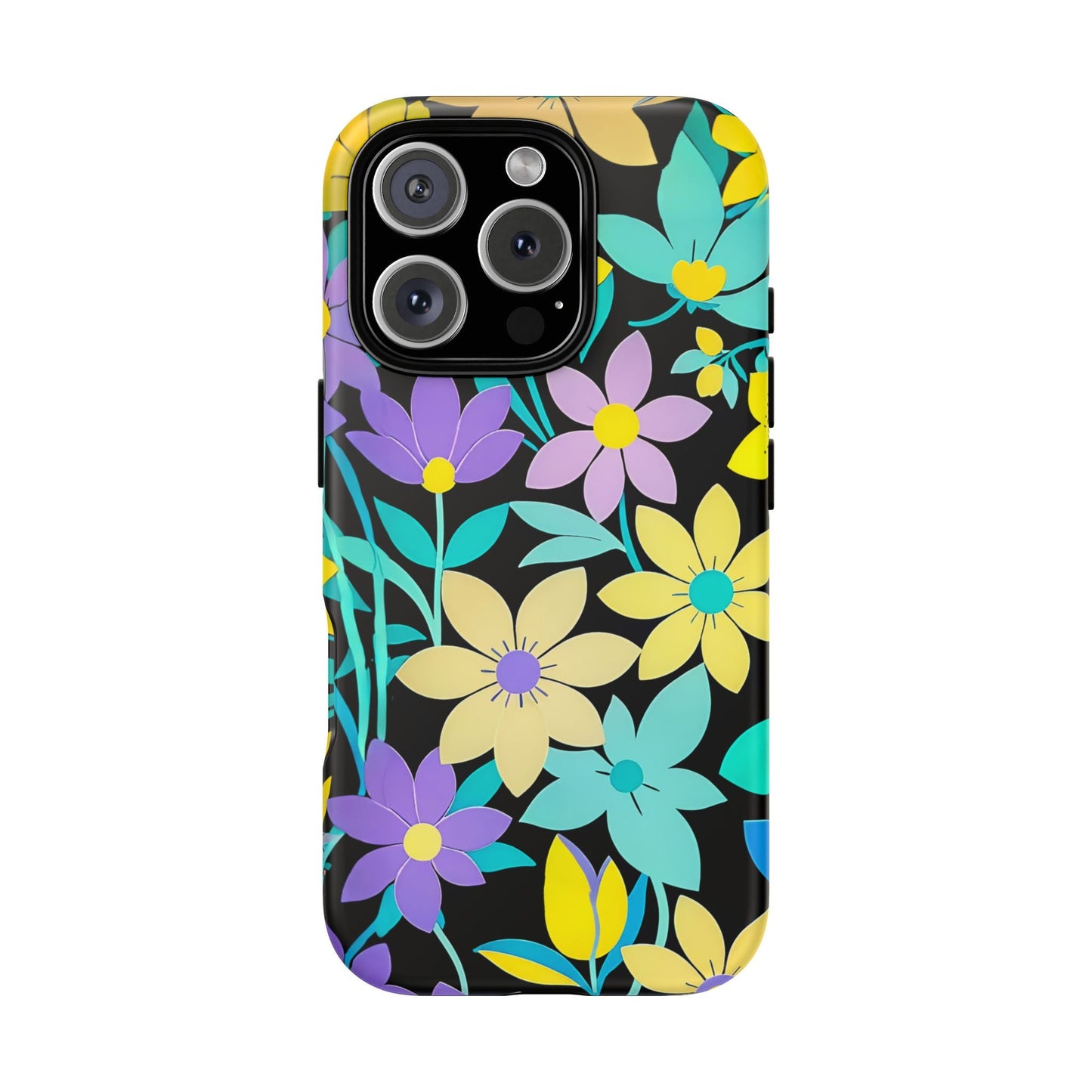 iphone case Neon Petal Paradise iPhone 16 Pro