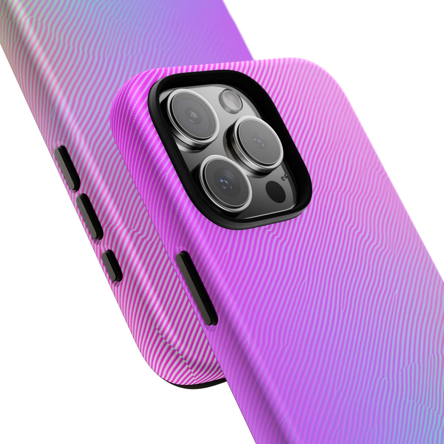 iphone case Neon Ripple Pattern