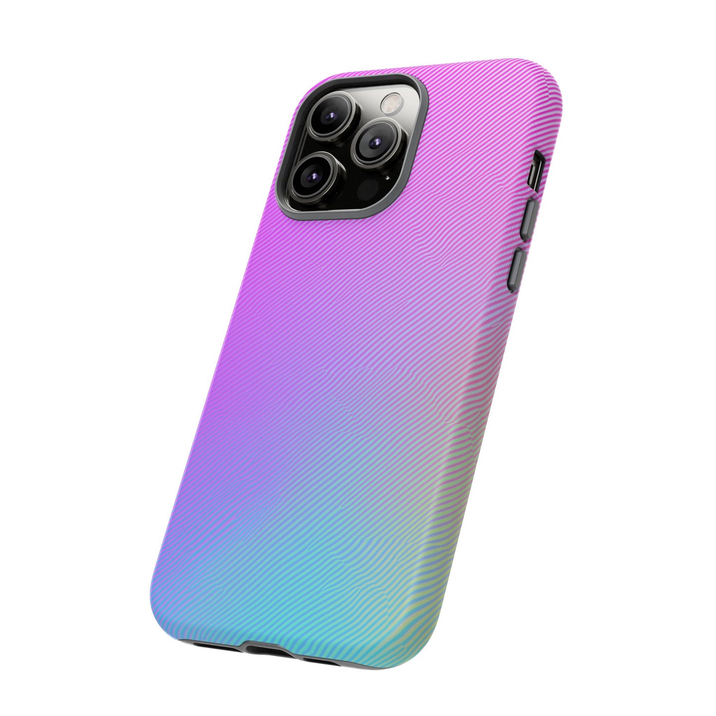 iphone case Neon Ripple Pattern