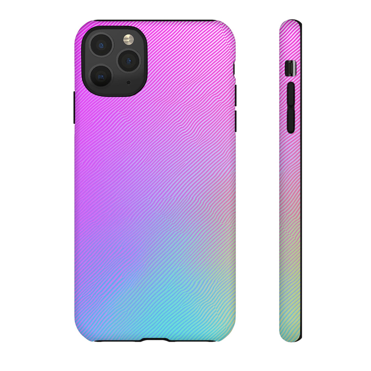 iphone case Neon Ripple Pattern iPhone 11 Pro Max