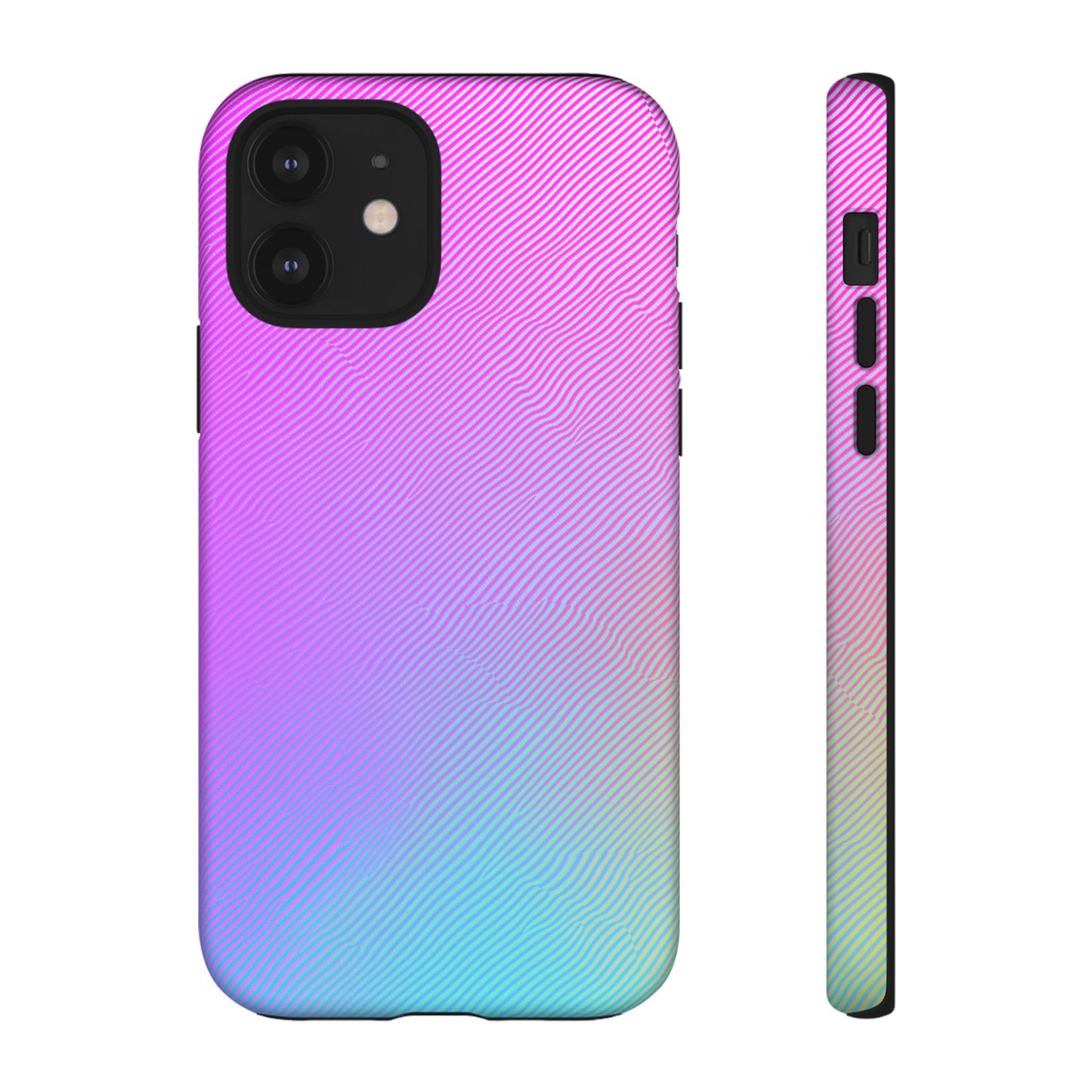 iphone case Neon Ripple Pattern iPhone 12