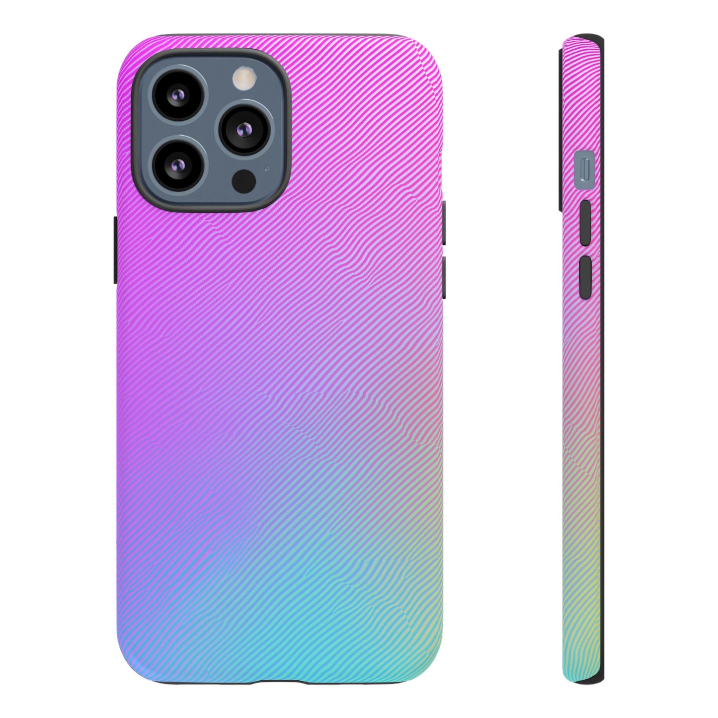 iphone case Neon Ripple Pattern iPhone 13 Pro Max