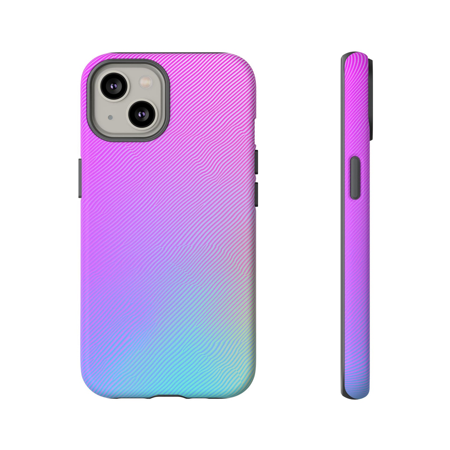 iphone case Neon Ripple Pattern iPhone 14