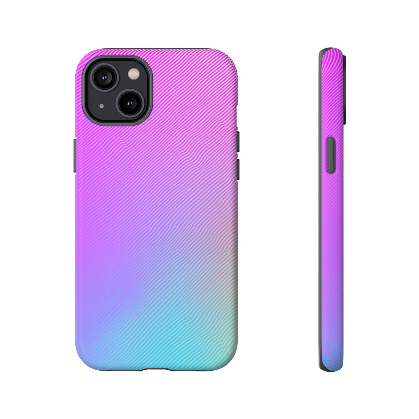 iphone case Neon Ripple Pattern iPhone 14 Plus