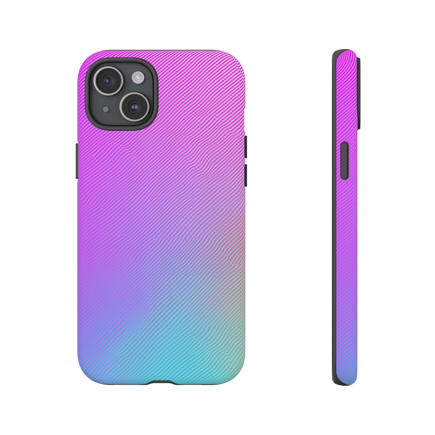iphone case Neon Ripple Pattern iPhone 15 Plus