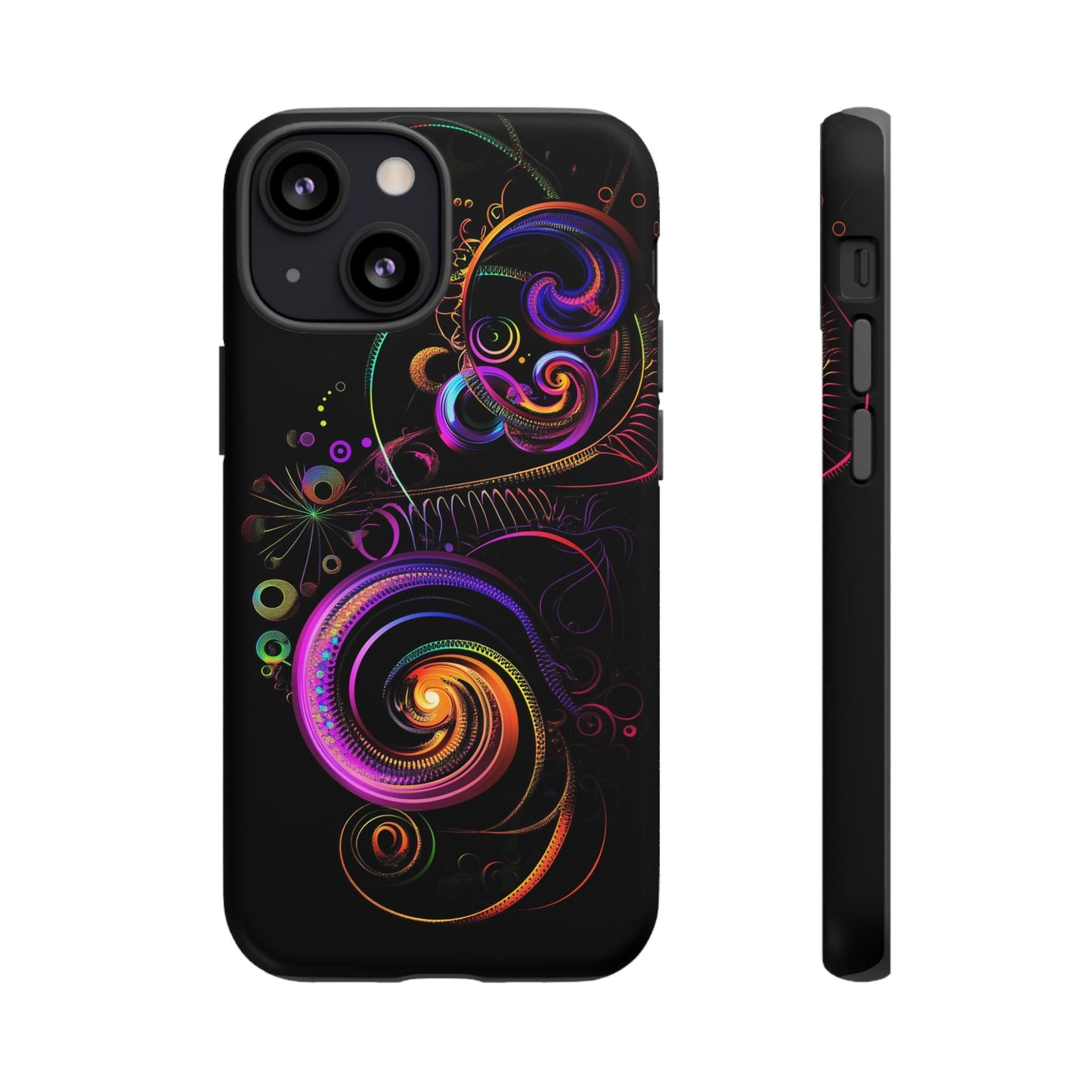 iphone case Neon Spiral Galaxy iPhone 13 Mini